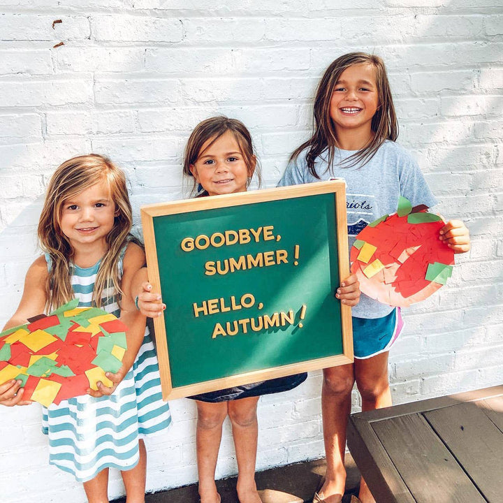 15x15 Green Magnetic Chalkboard