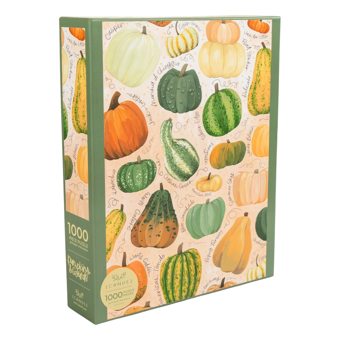 Pumpkins & Gourds - 1000pc Jigsaw Puzzle