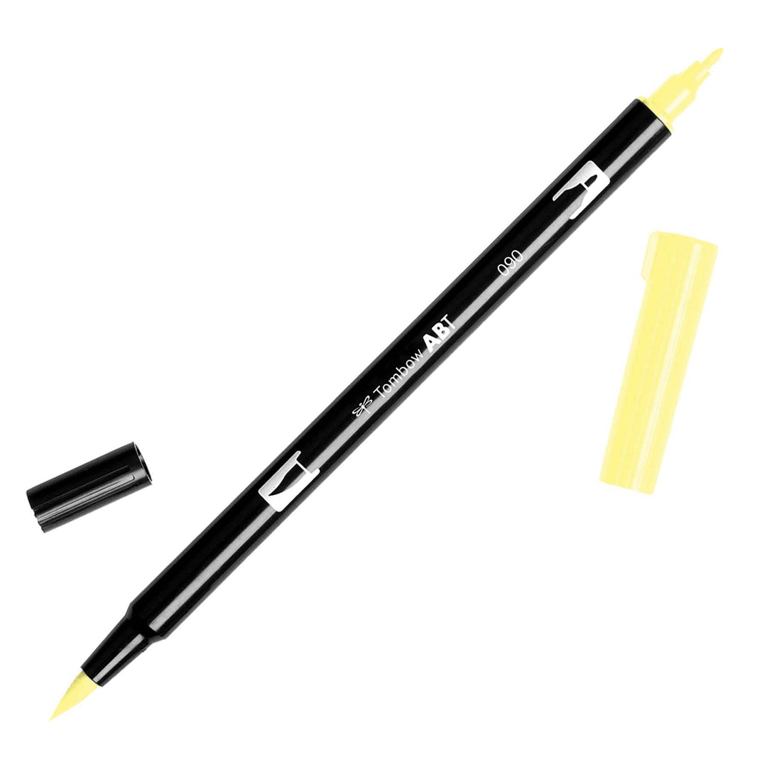 Dual Brush Pen Art Markers - 090 Lemon Cream