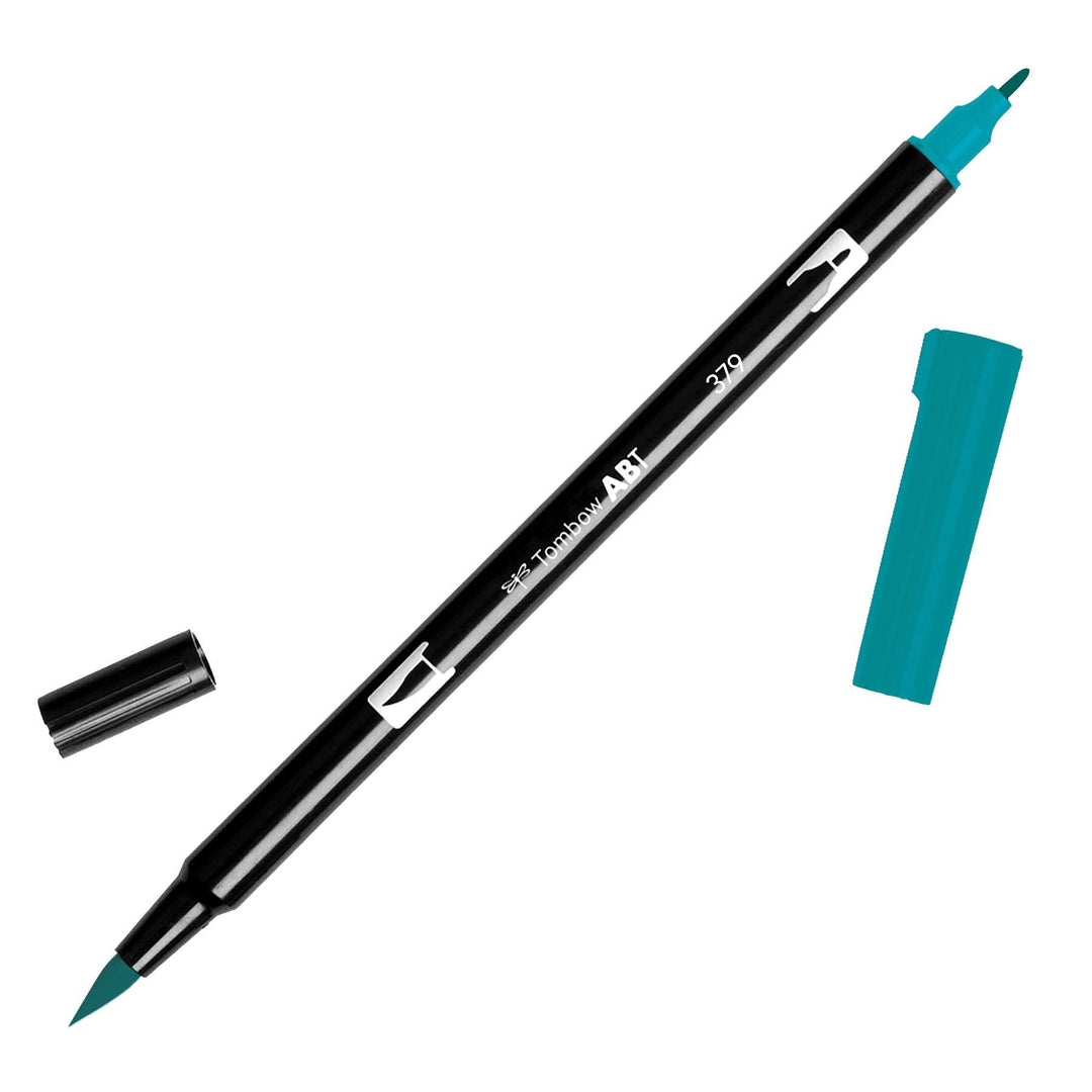 Dual Brush Pen Art Markers - 379 Jade Green