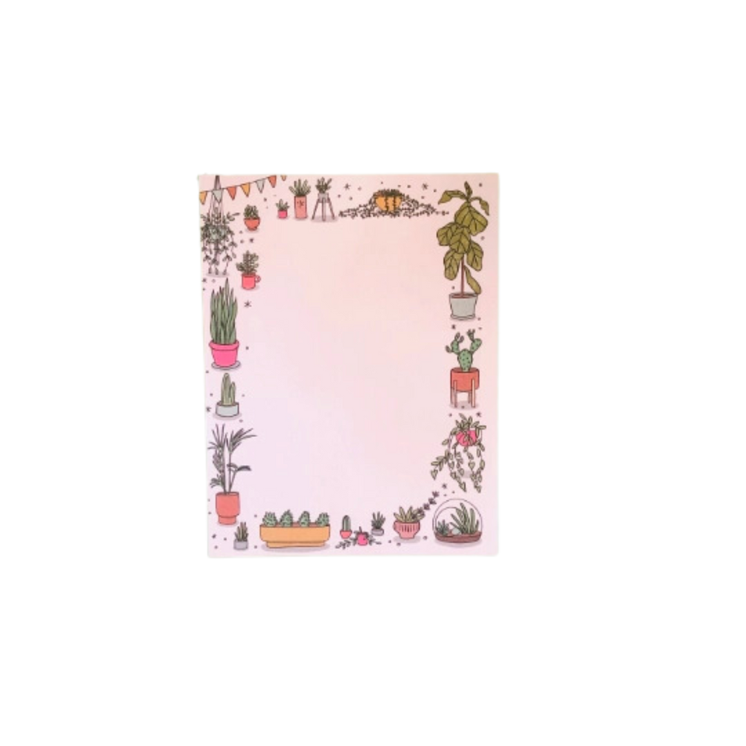 House Plant Notepad