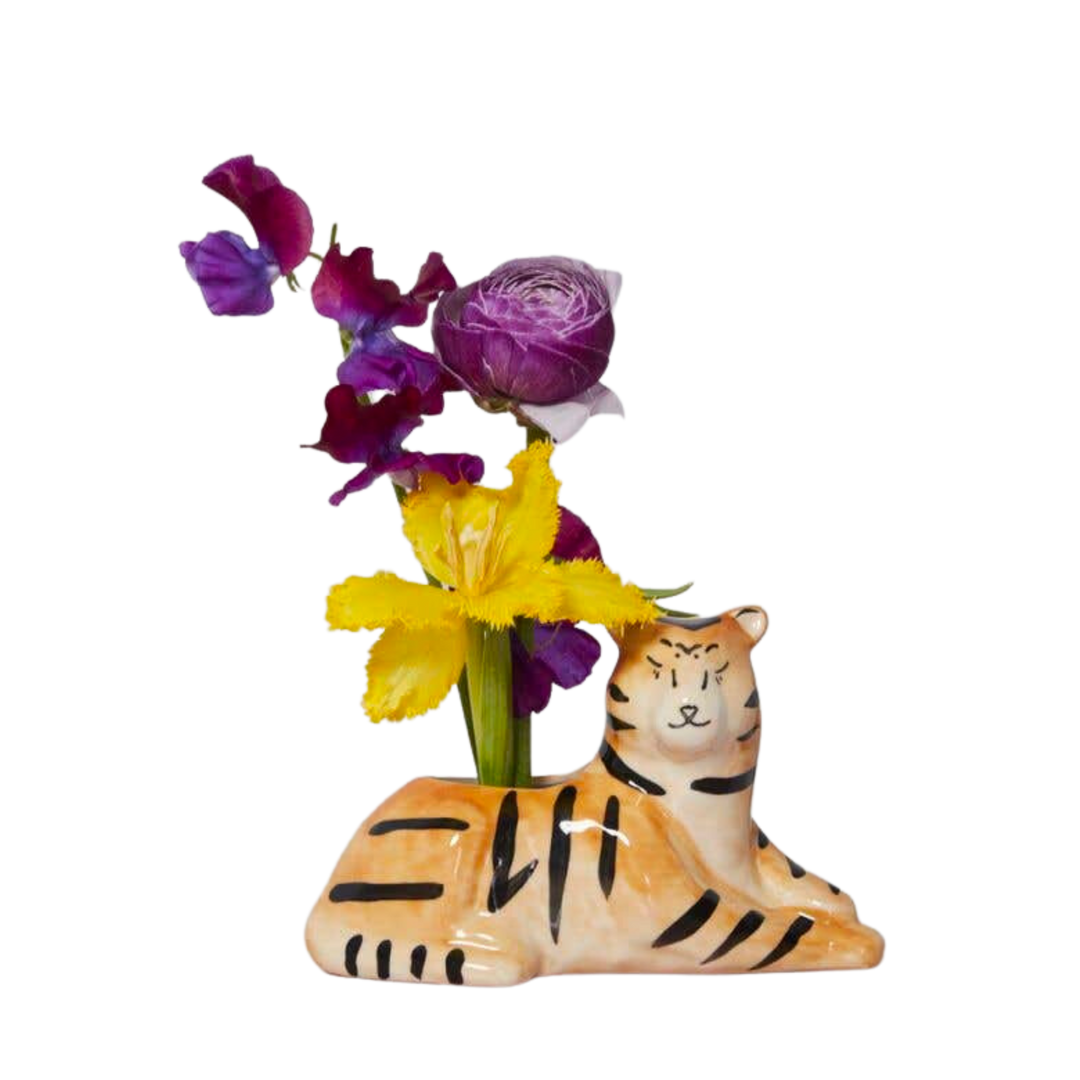 Untamed Tiger Pot