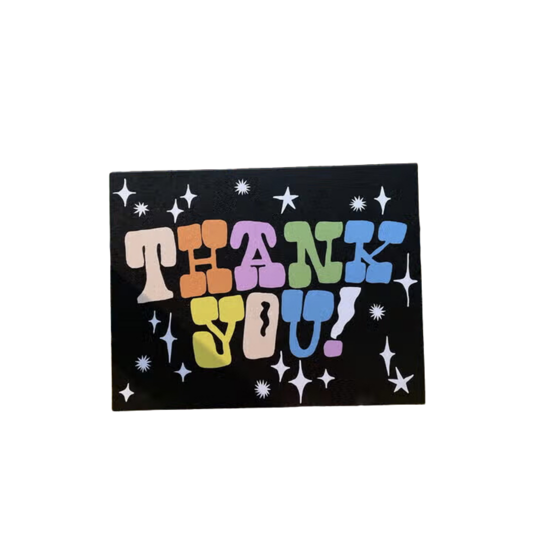 Western Thank You Greeting Card