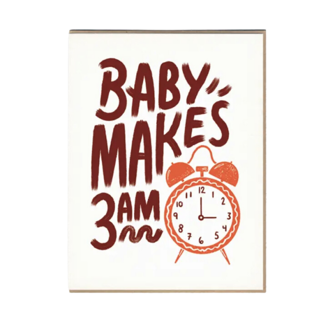 3AM Baby Card