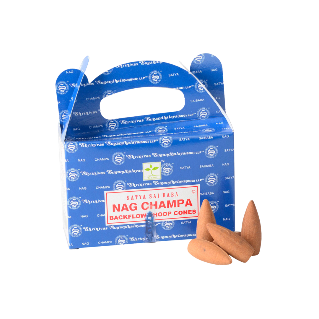 Nag Champa Backflow Incense Cones