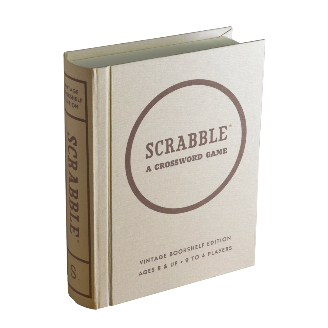 Scrabble Vintage Bookshelf Edition Board Game