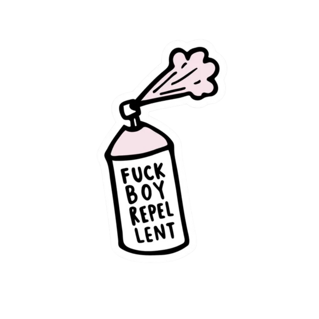 Fuckboy Repellent Sticker