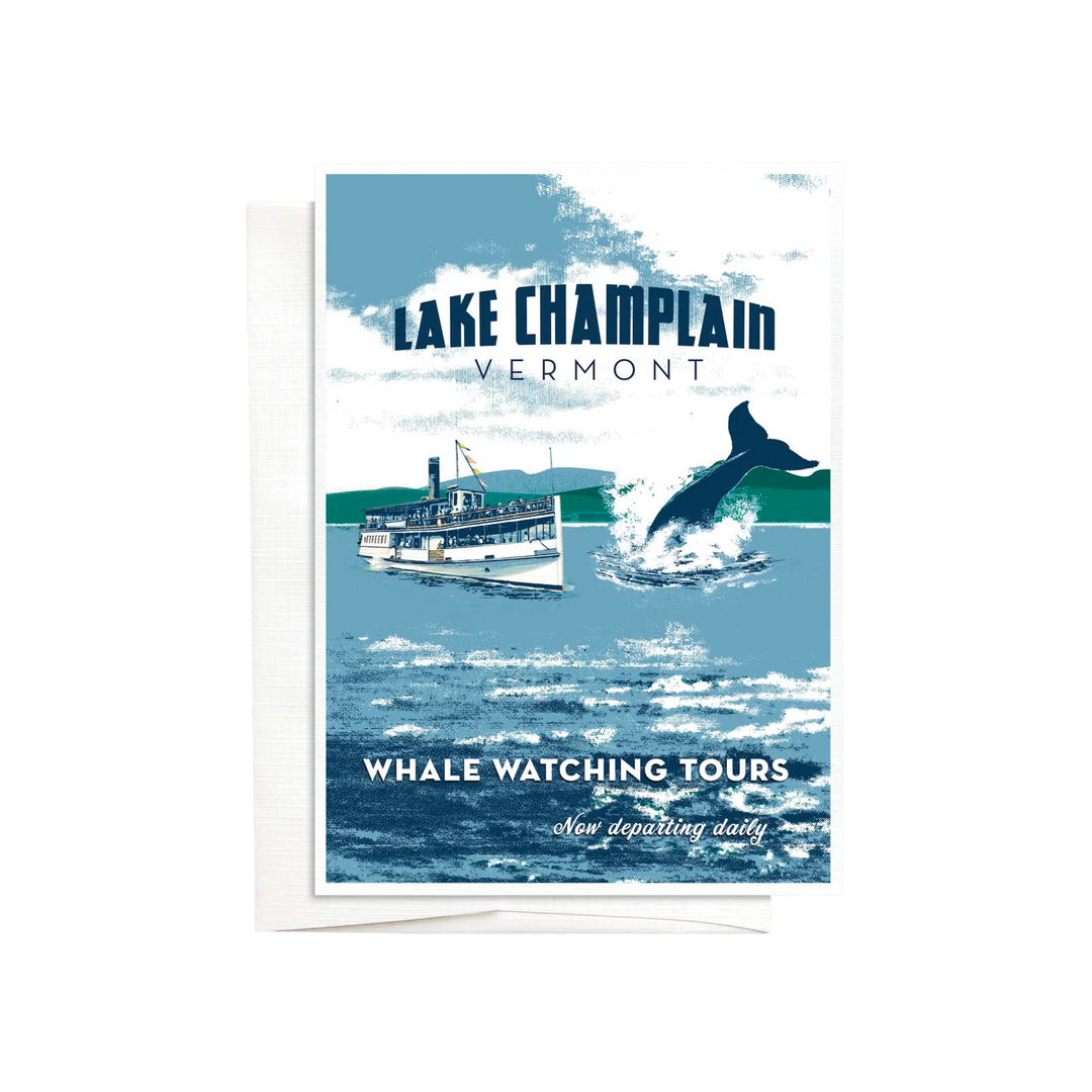 Vermont Lake Champlain Whale Watching Tours Card