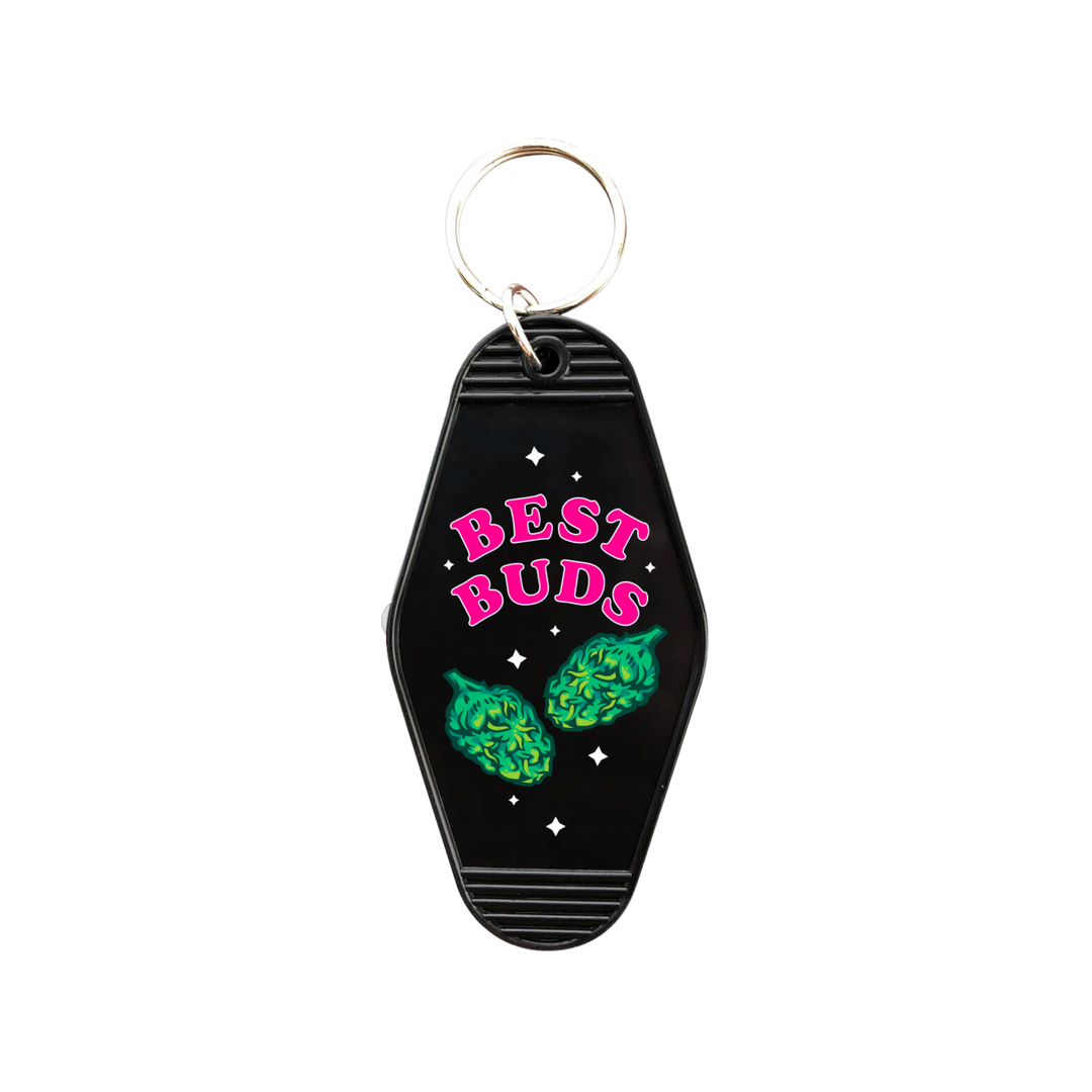 Best Buds Motel Keychain