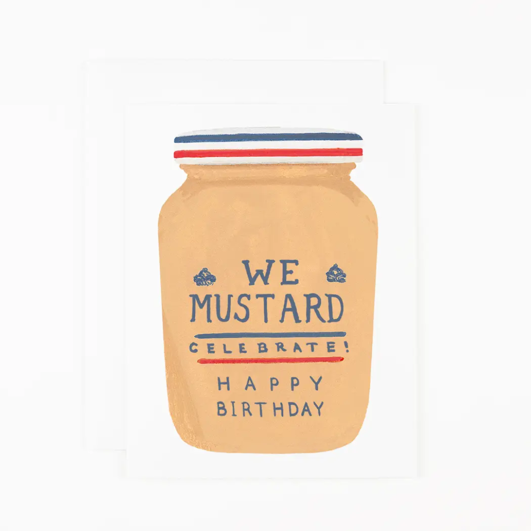 We Mustard Celebrate! Card