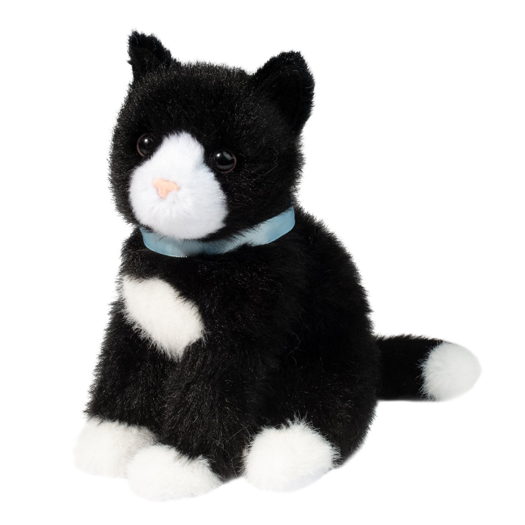 Mini Black and White Cat