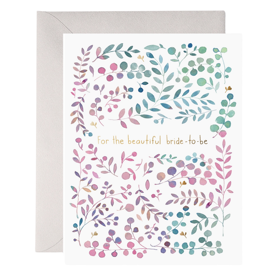 Bride-To-Be | Wedding Bridal Shower Greeting Card