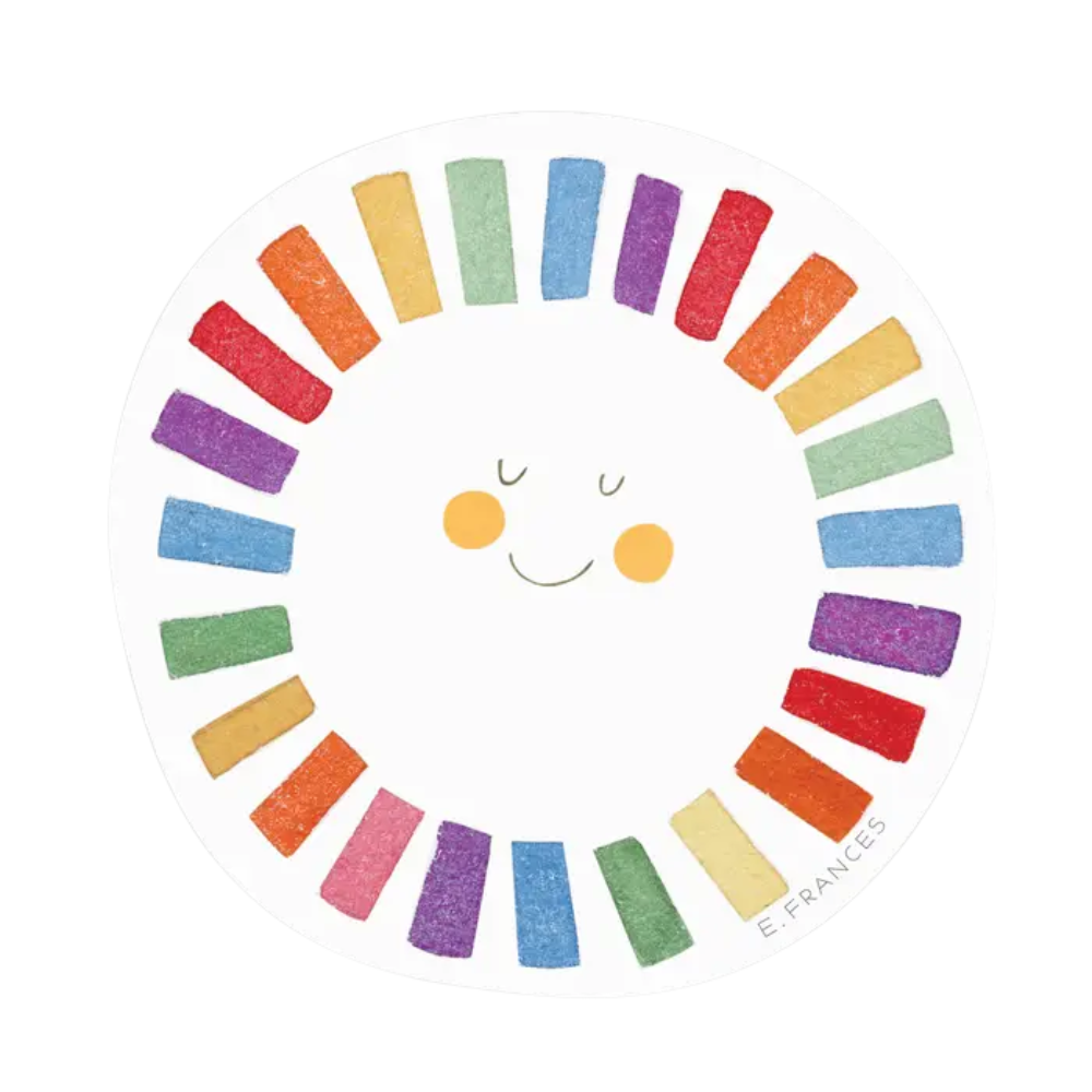 Rainbow Sun Sticker