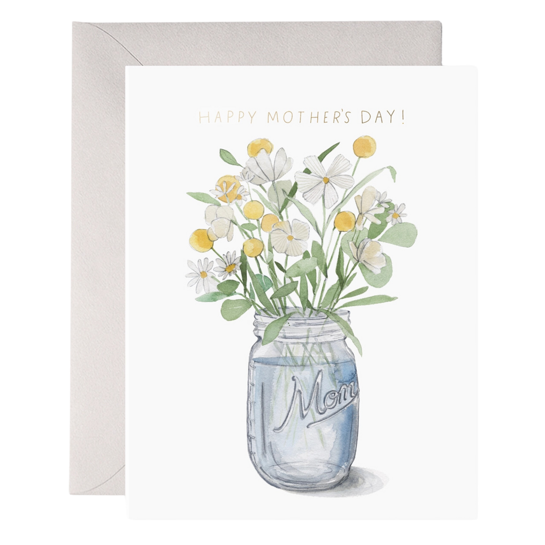 Mason Jar Mom | Mother's Day Greeting Card