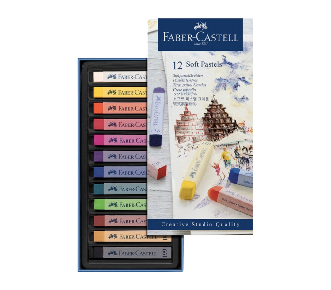 Soft Pastel Full Length Sticks, Box of 12