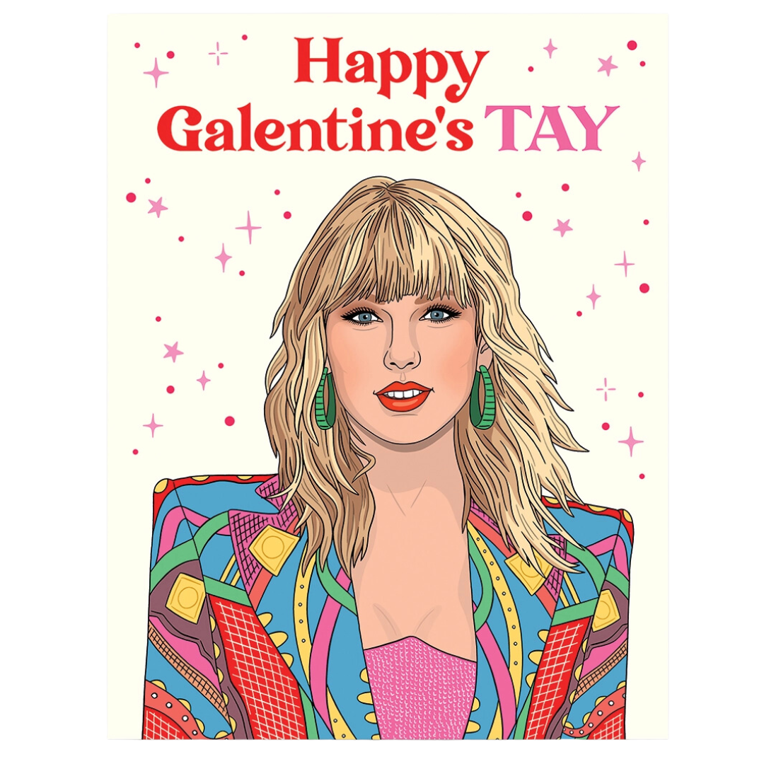 Happy Galentine's Tay Valentine's Day Love Card