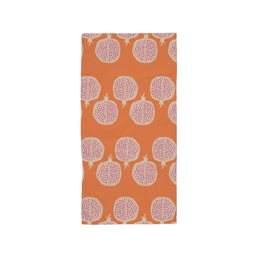 Pomegranate Parade Bar Towel