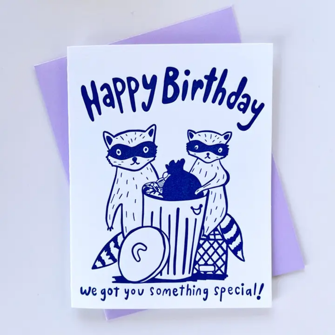 Birthday Raccoons