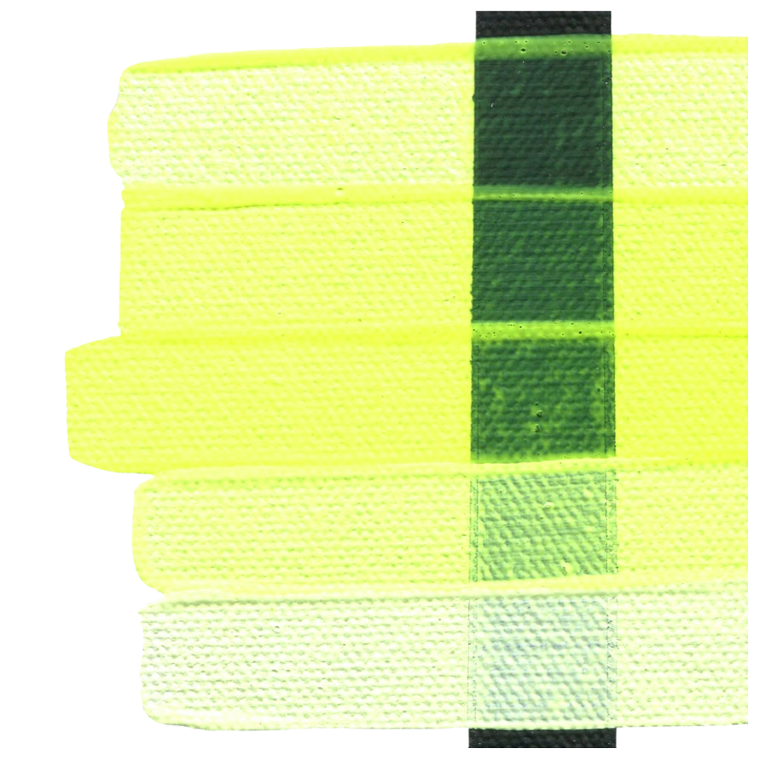 Fluid Fluorescent Yellow Acrylic Paint 4oz