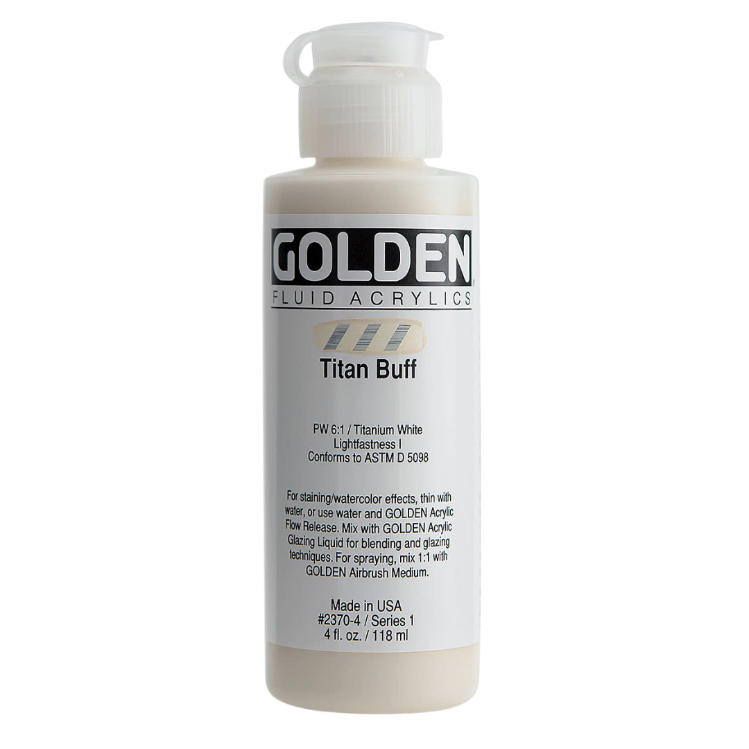 Fluid Titan Buff Acrylic Paint 4oz