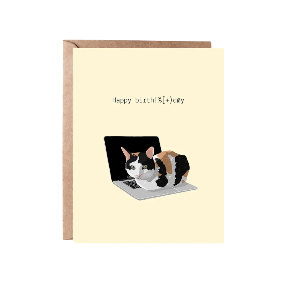 Cat Birthday Card