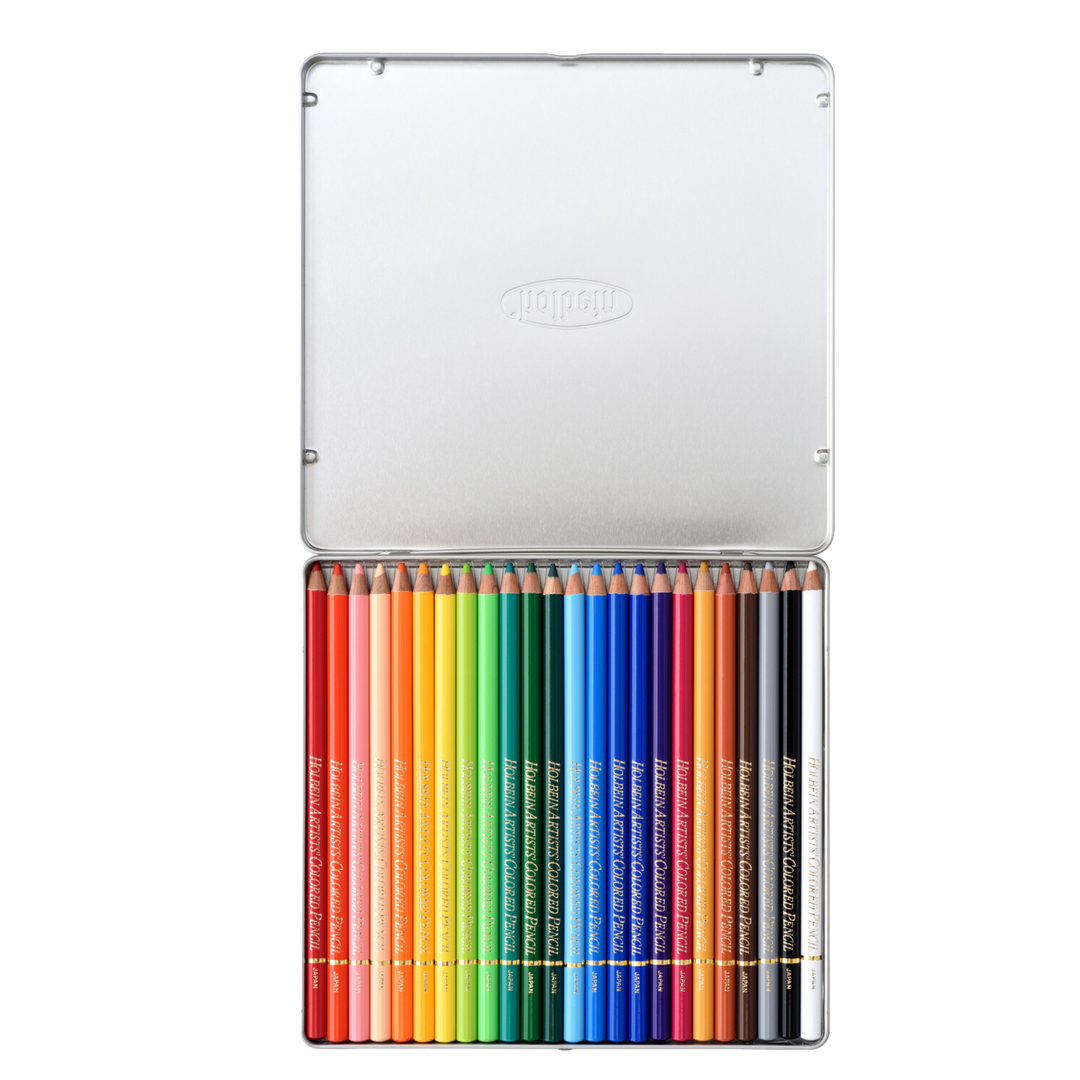Holbein Artists' Colored Pencils - Set of 24