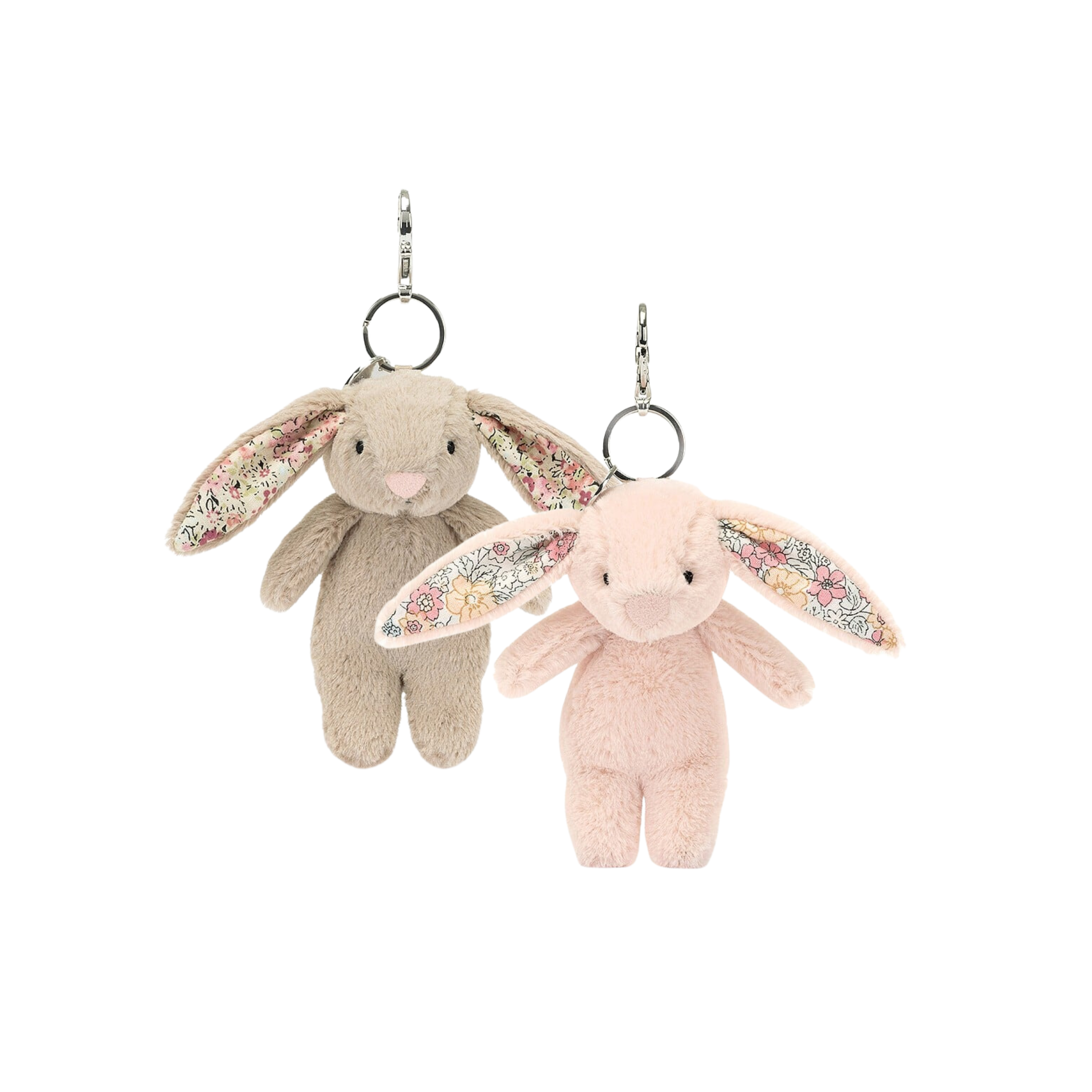 Blossom Bunny Bag Charm – Golden Hour Gift Co