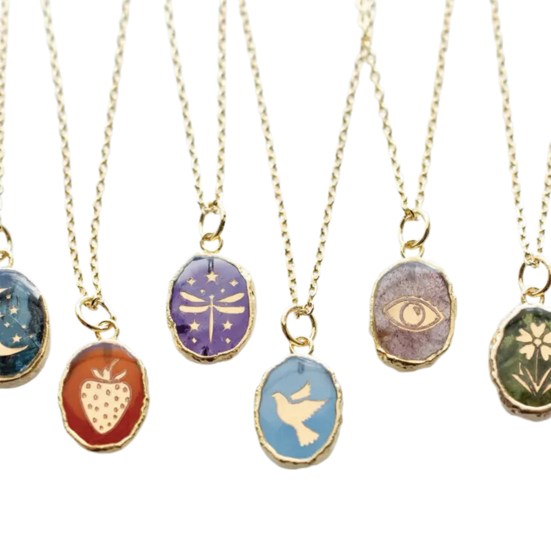 Symbol Stone Necklace