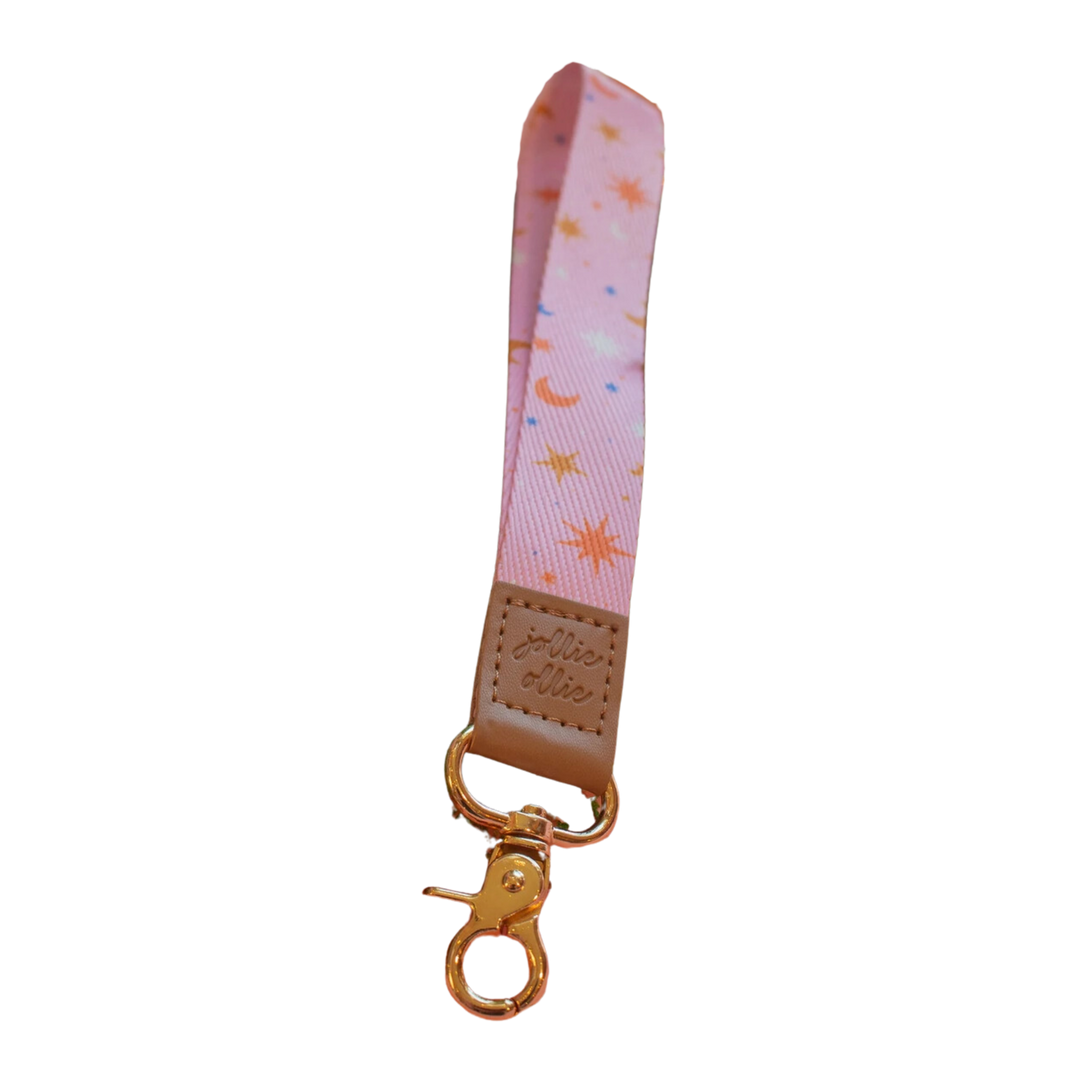 Pink Starry Sky Lanyard