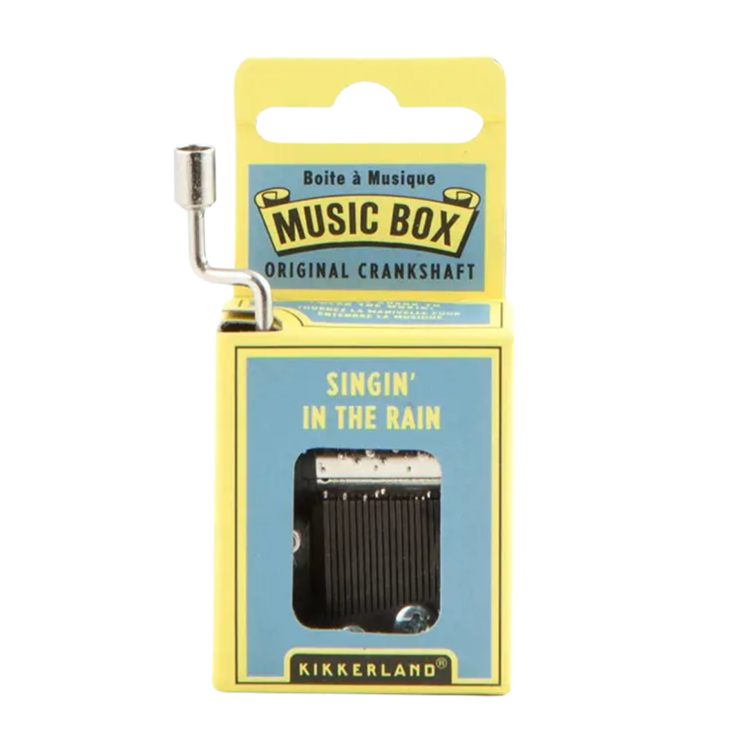 Singing in the Rain Crank Music Box