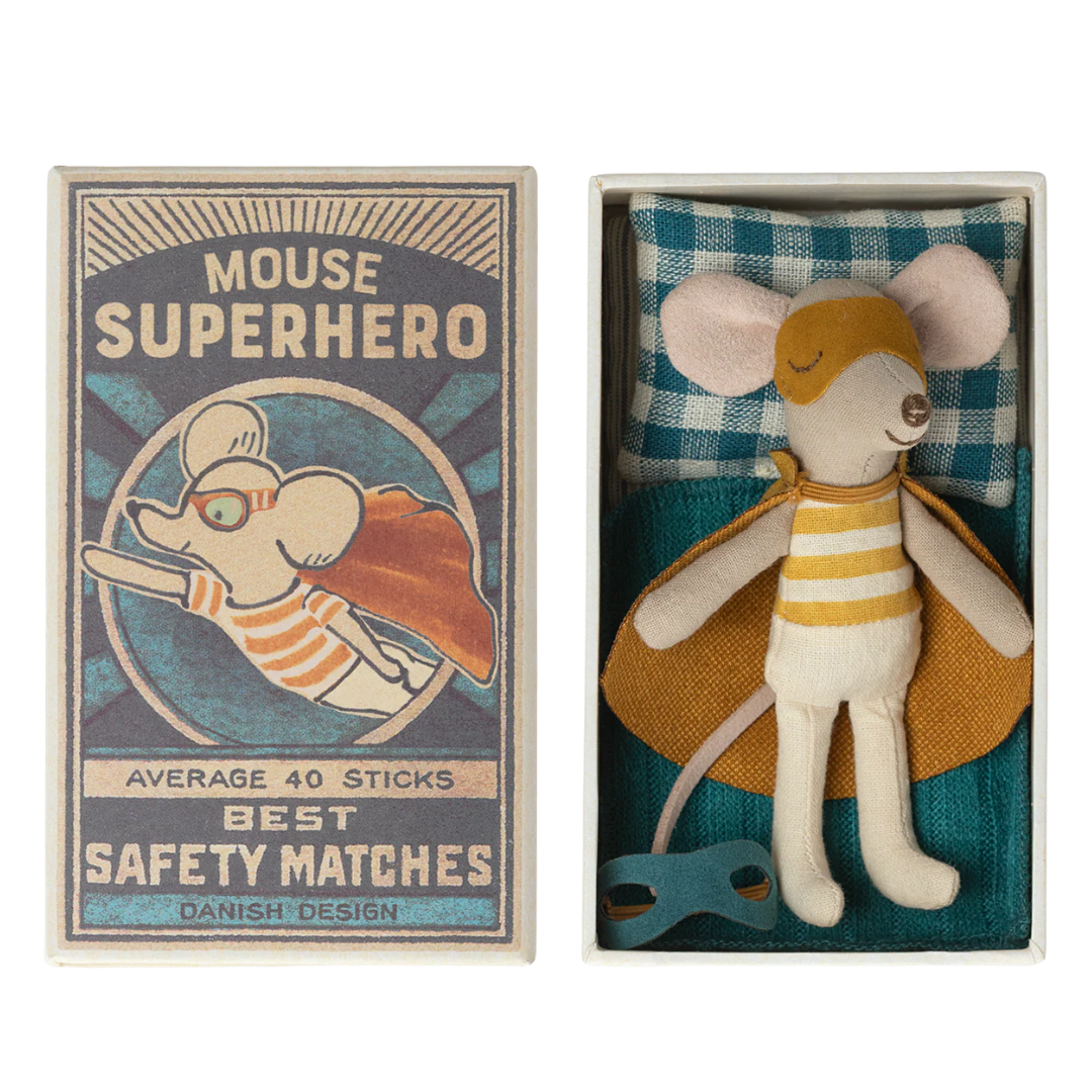 Super Hero Mouse - Little Brother (In Match Box)