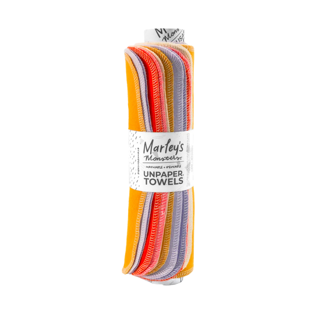 12 pack Pre-Rolled Unpaper Towels - Sunrise Mix