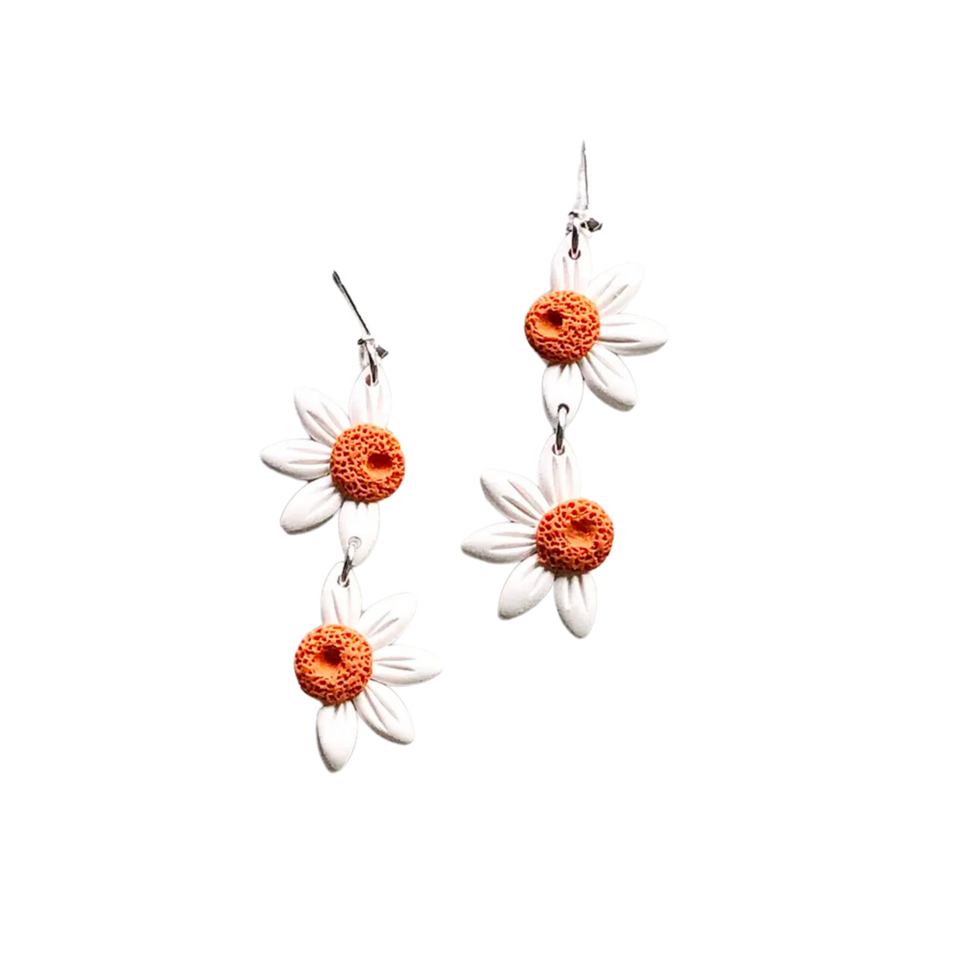 Daisy Duo Dangle Earrings