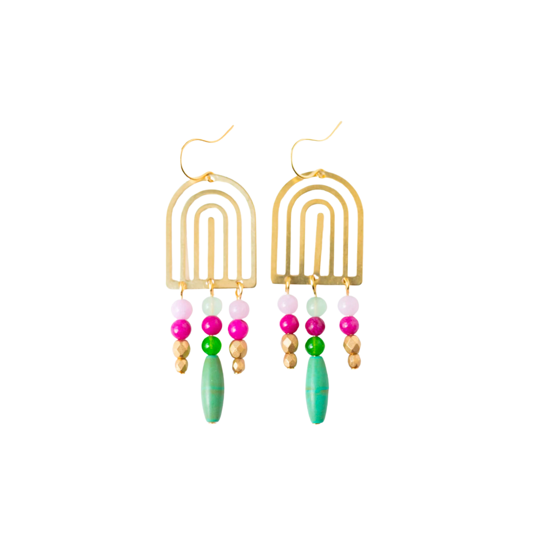 Fancy Turquoise Chandeliers