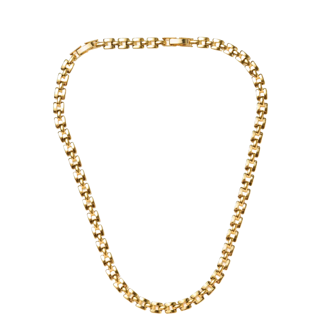 Golden Geo Necklace