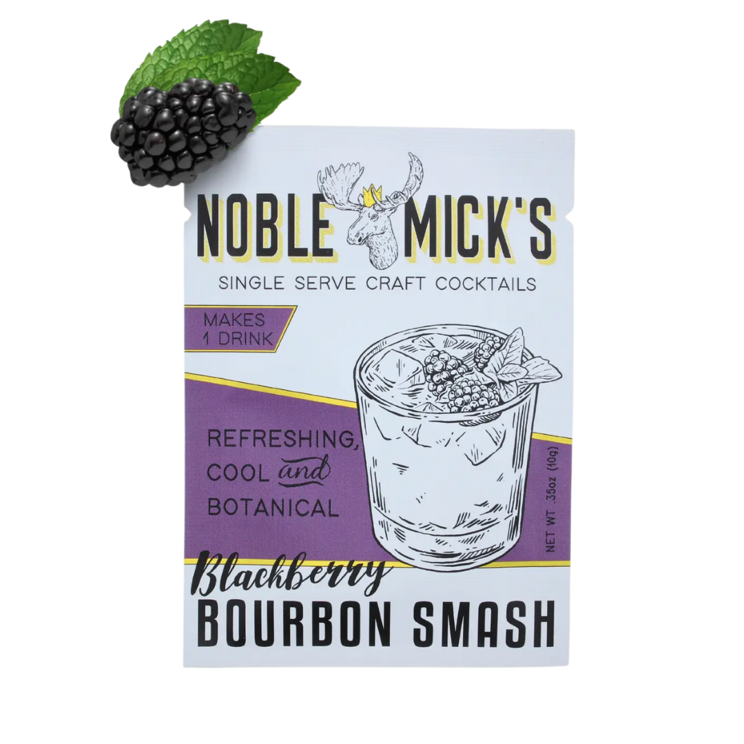 Blackberry Bourbon Smash Single Serve Craft Cocktail
