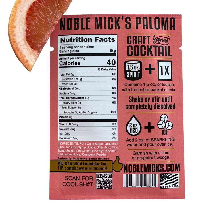 Paloma Single Serve Cocktail