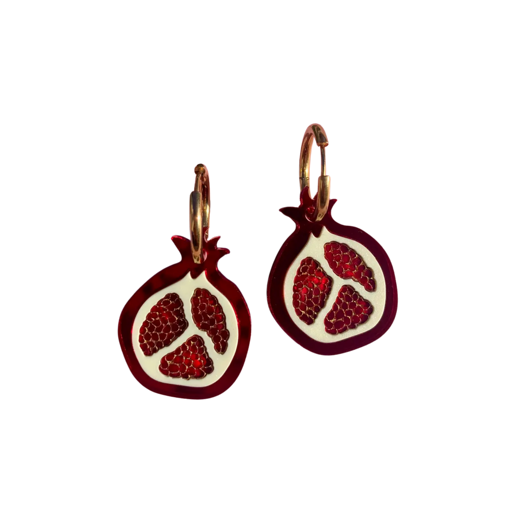 Pomegranates Earrings