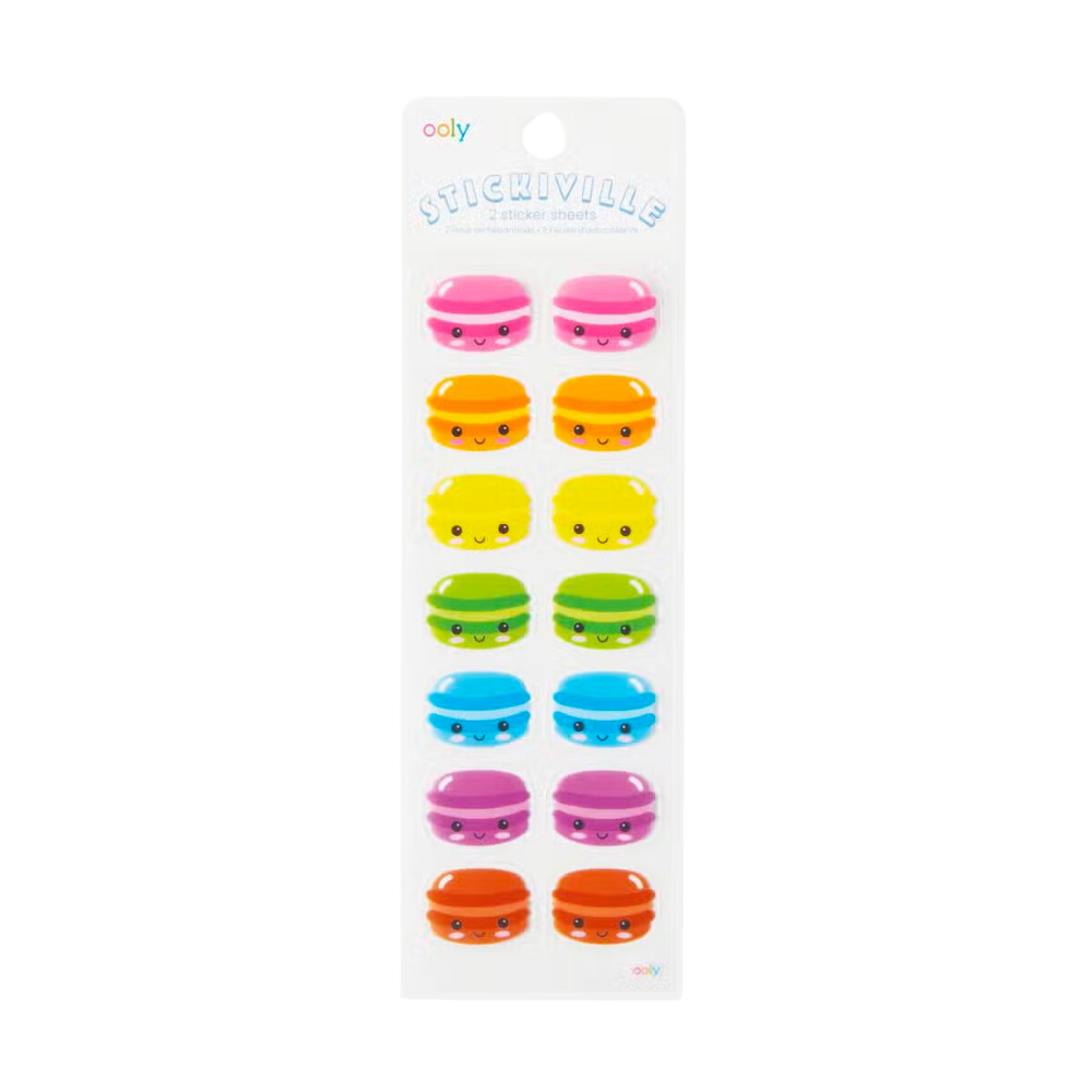 Stickiville Happy Macarons