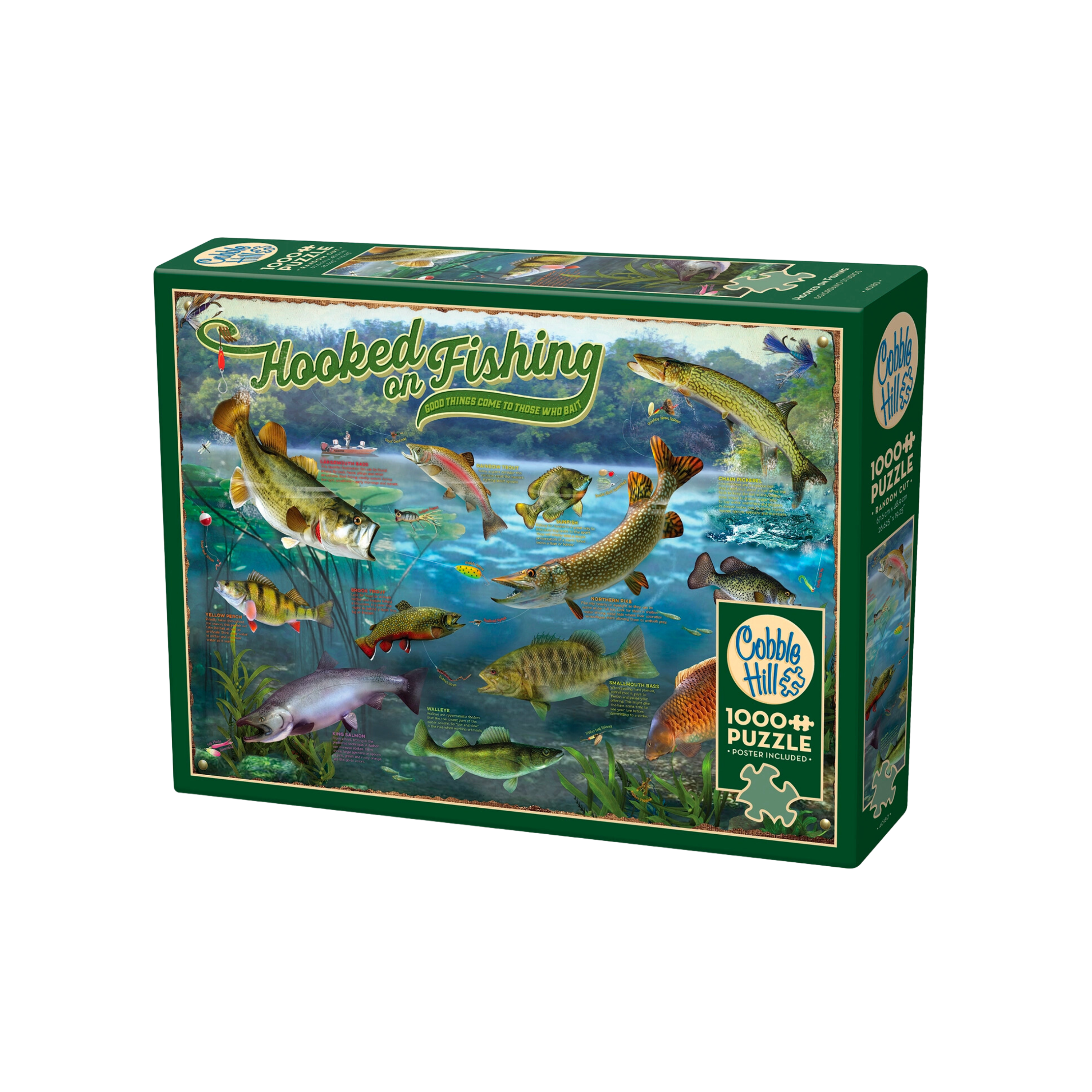 cobble hill fishing lures puzzle 1000 Autumn Dream Day Piece Jigsaw Puzzle Merchant Whether youre a seasoned angler or just love the tranquility of fishing Fishing Lures - 1000 Piece