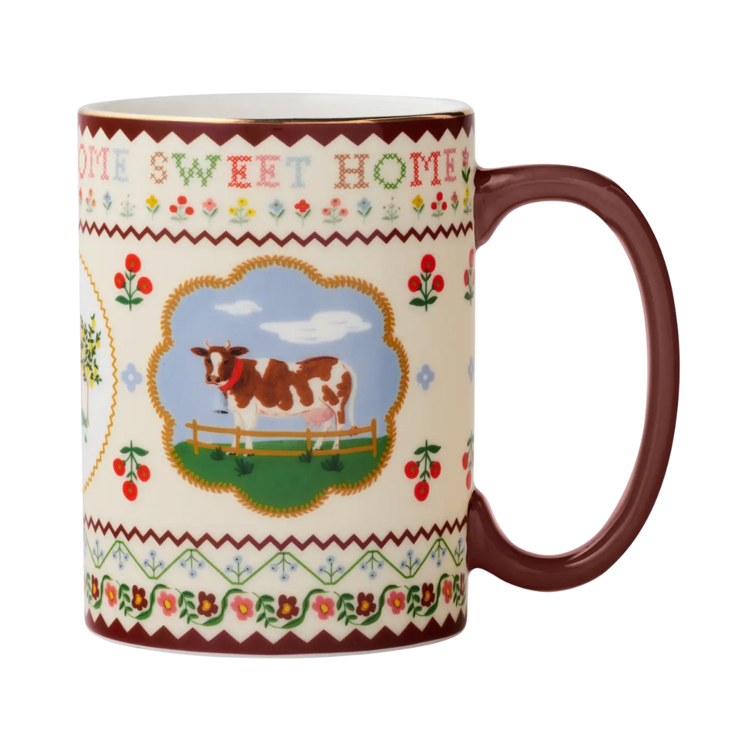 Home Sweet Home Porcelain Mug