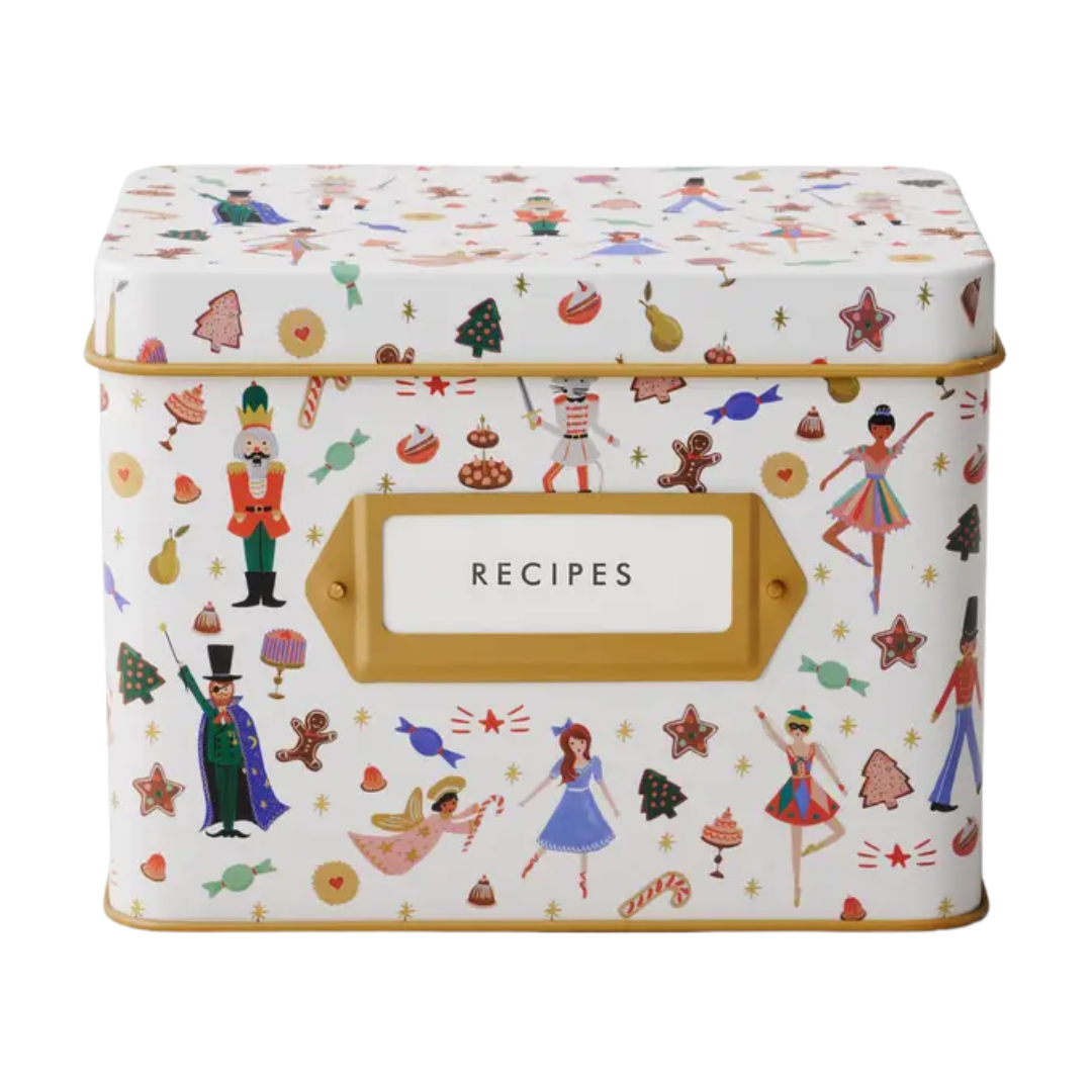Nutcracker Recipe Tin