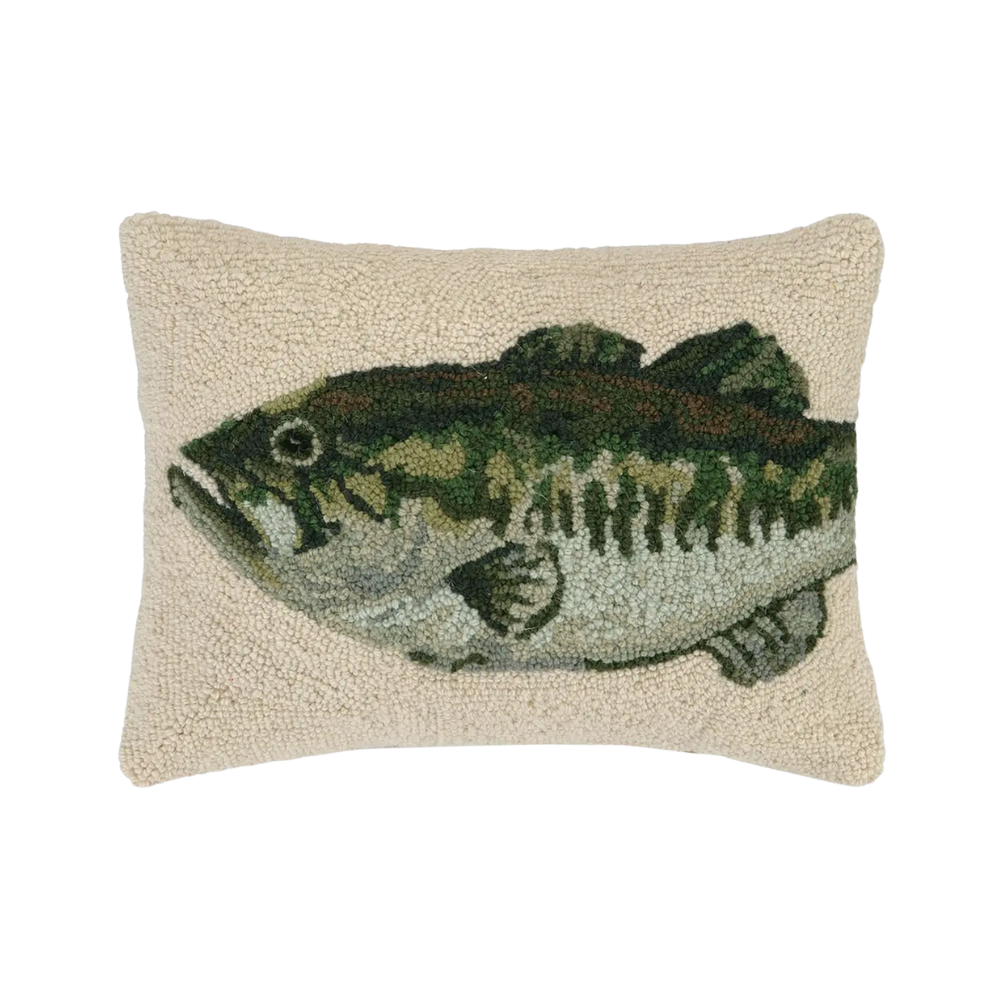 Bass Hook Pillow