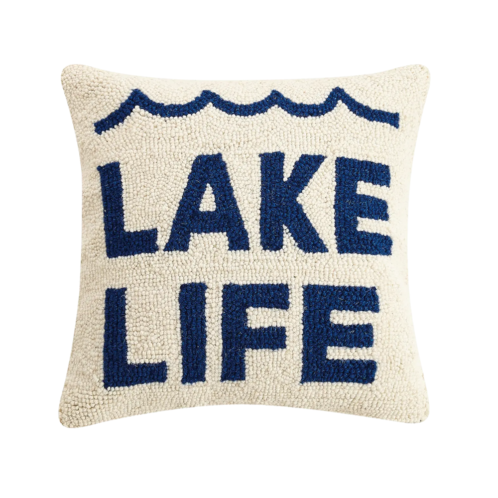 Lake Life Hook Pillow