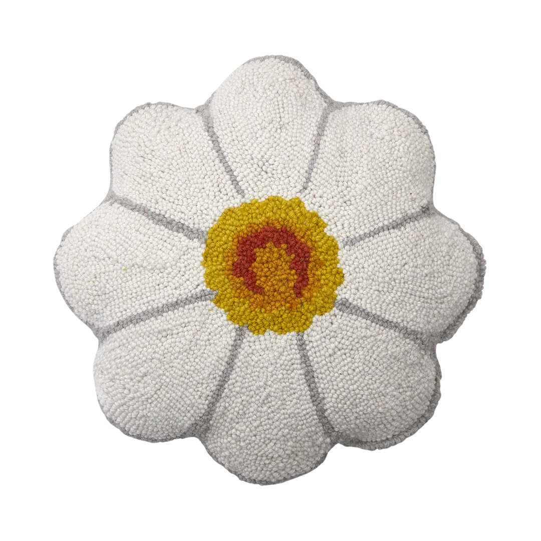 Daisy Shaped Hook Pillow