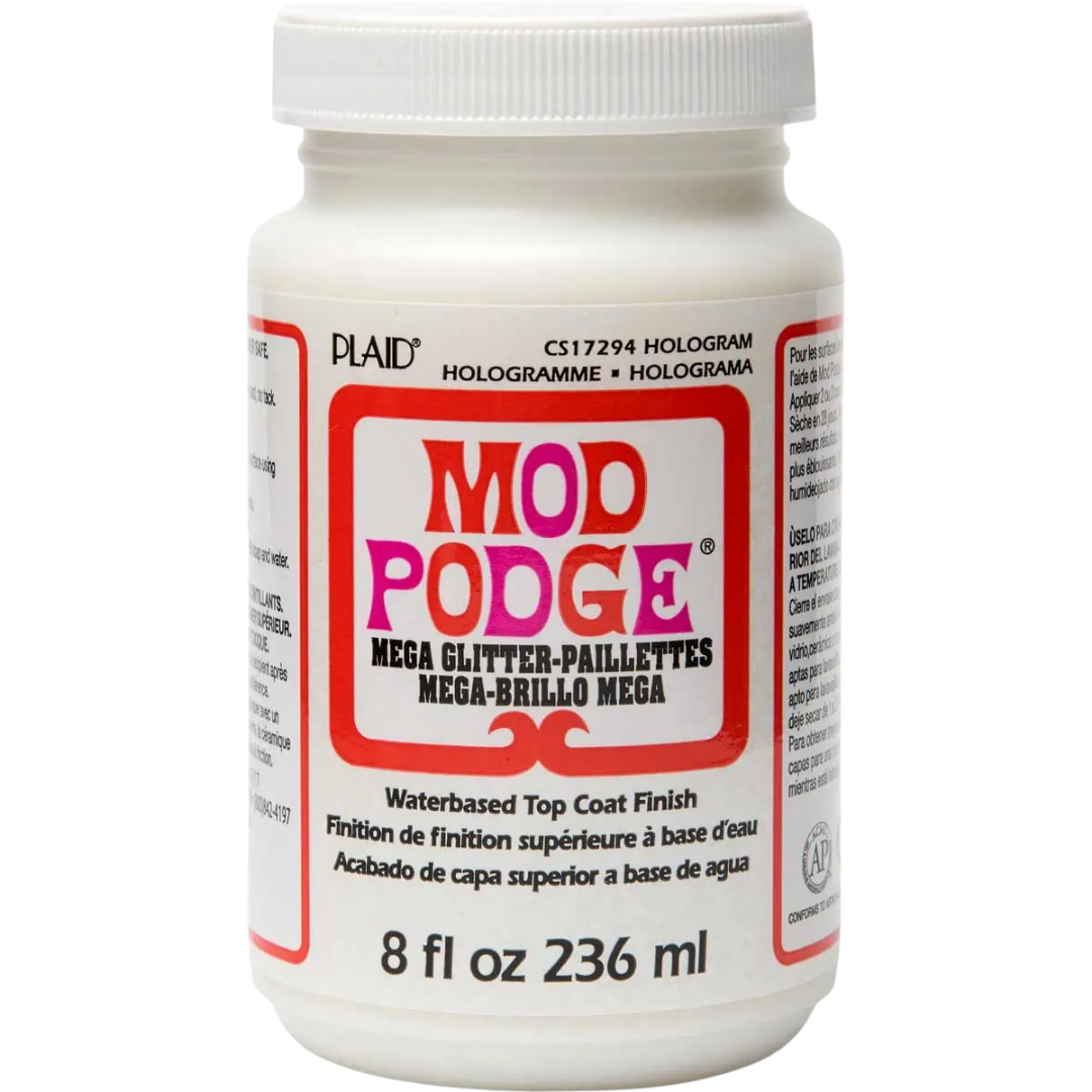 Mod Podge Mega Glitter Hologram 8 oz