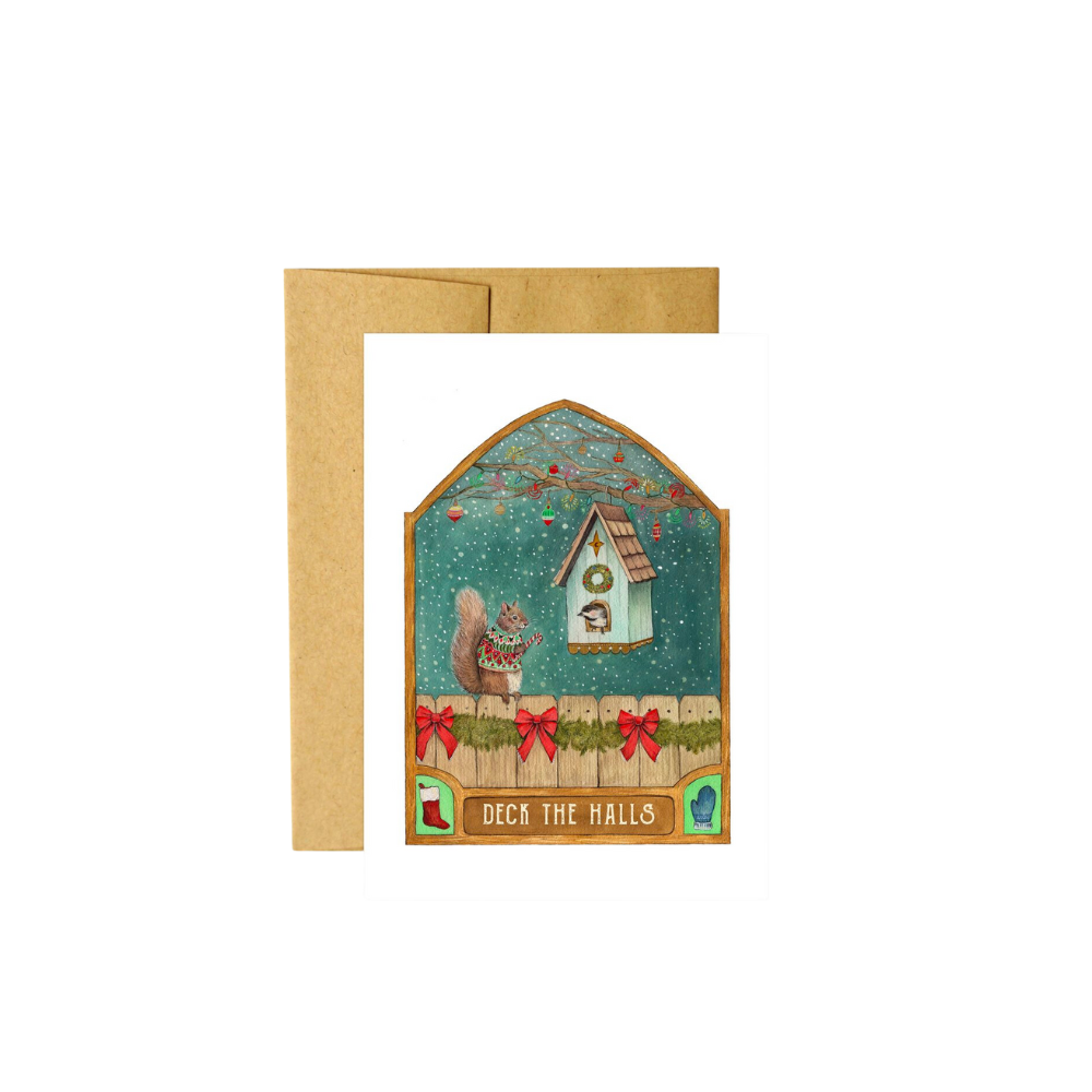 Deck the Halls - Greeting Card