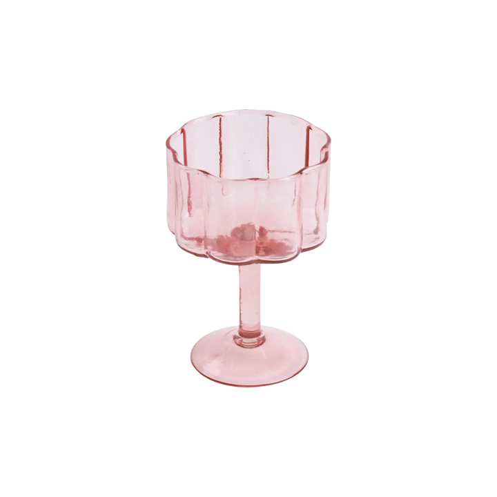 Daisy Wine Glass