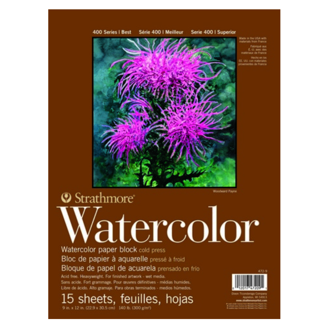Strathmore Watercolor Block Cold Press Pad 9x12