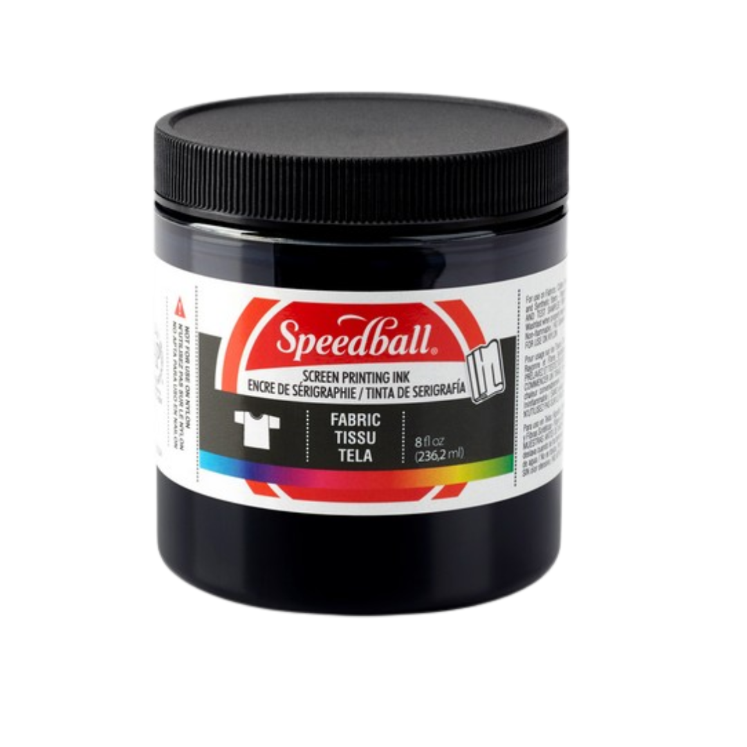 Fabric Screen Ink 8oz - Black